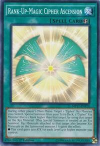 Rank-Up-Magic Cipher Ascension - 2017 Mega-Tins Mega Pack - YuGiOh card