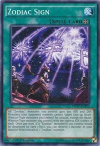 Zodiac Sign - 2017 Mega-Tins Mega Pack - YuGiOh card