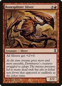 Bonesplitter Sliver - Time Spiral - Magic: The Gathering card