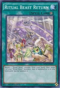 Ritual Beast Return - 2017 Mega-Tins Mega Pack - YuGiOh card