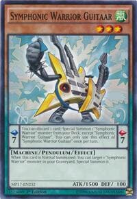 Symphonic Warrior Guitaar - 2017 Mega-Tins Mega Pack - YuGiOh card