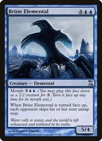 Brine Elemental - Time Spiral - Magic: The Gathering card