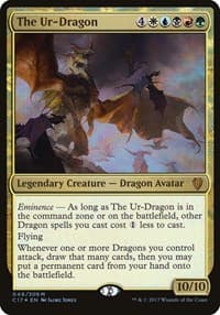 The Ur-Dragon (Commander 2017) - Oversize Cards - Magic: The Gathering card