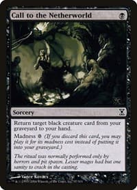 Call to the Netherworld - Time Spiral - Magic: The Gathering card