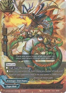 Unruly Fifth Omni Dragon Lord, Tenbu (Secret RRR Foil) - Evolution & Mutation - Future Card BuddyFight card