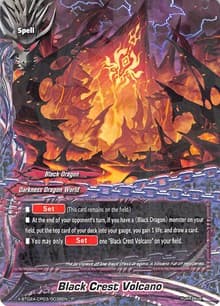 Black Crest Volcano - Evolution & Mutation - Future Card BuddyFight card