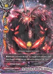 The Beginning of Demise, Azi Dahaka - Evolution & Mutation - Future Card BuddyFight card