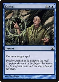 Cancel - Time Spiral - Magic: The Gathering card