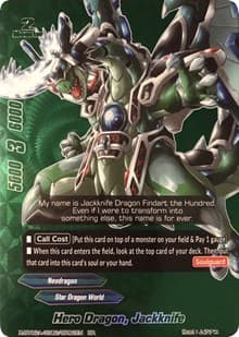 Hero Dragon, Jackknife - Evolution & Mutation - Future Card BuddyFight card