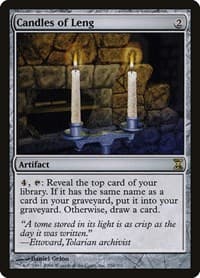Candles of Leng - Time Spiral - Magic: The Gathering card