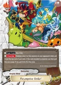 Pre-emptive Strike! - Promo Cards - Future Card BuddyFight card