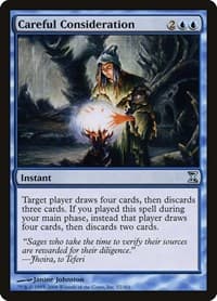 Careful Consideration - Time Spiral - Magic: The Gathering card