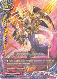 Purgatory Knights, Needle Claw Dragon (Secret R Foil) - Evolution & Mutation - Future Card BuddyFight card