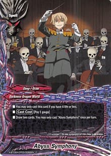 Abyss Symphony - Evolution & Mutation - Future Card BuddyFight card