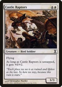Castle Raptors - Time Spiral - Magic: The Gathering card
