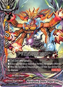 World-Breaking Demonic Dragon, Zalfar - Evolution & Mutation - Future Card BuddyFight card