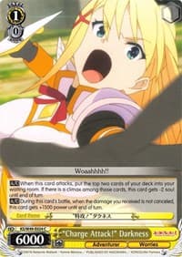 "Charge Attack!" Darkness - KonoSuba - Weiss Schwarz card