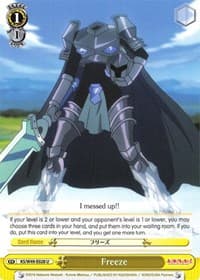 Freeze - KonoSuba - Weiss Schwarz card