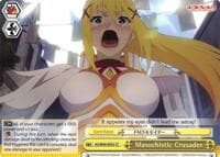 Masochistic Crusader - KonoSuba - Weiss Schwarz card
