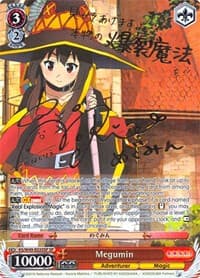 Megumin (SP) - KonoSuba - Weiss Schwarz card