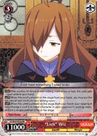 "Lich" Wiz - KonoSuba - Weiss Schwarz card