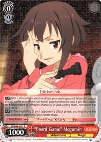 "Board Game" Megumin - KonoSuba - Weiss Schwarz card