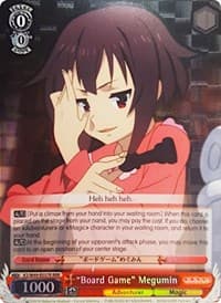 "Board Game" Megumin (RRR) - KonoSuba - Weiss Schwarz card