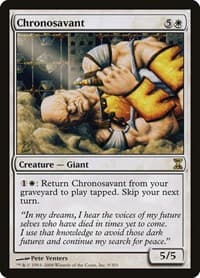 Chronosavant - Time Spiral - Magic: The Gathering card