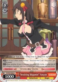 "Involving Megumin" Yunyun - KonoSuba - Weiss Schwarz card