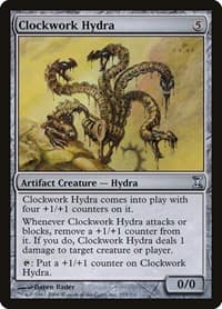 Clockwork Hydra - Time Spiral - Magic: The Gathering card
