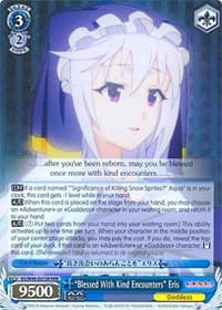 "Blessed With Kind Encounters" Eris (RRR) - KonoSuba - Weiss Schwarz card