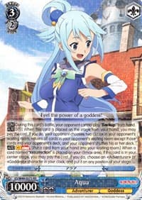 Aqua - KonoSuba - Weiss Schwarz card