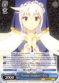 "Gentle Goddess" Eris - KonoSuba - Weiss Schwarz card