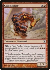 Coal Stoker - Time Spiral - Magic: The Gathering card