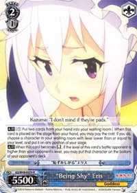 "Being Shy" Eris - KonoSuba - Weiss Schwarz card