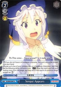 Senpai Appears - KonoSuba - Weiss Schwarz card