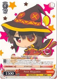 Petit Megumin - KonoSuba - Weiss Schwarz card