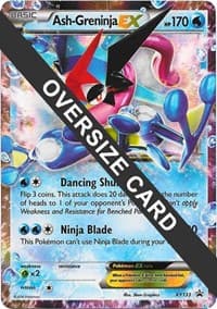 Ash-Greninja EX - XY133 (XY Black Star Promos) - Jumbo Cards - Pokemon card