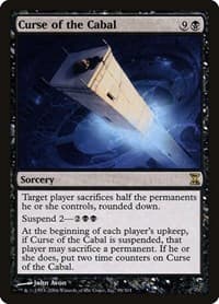 Curse of the Cabal - Time Spiral - Magic: The Gathering card
