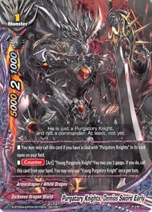 Purgatory Knights, Demios Sword Early (Secret R Foil) - Evolution & Mutation - Future Card BuddyFight card