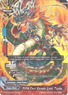 Fifth Omni Dragon Lord, Tenbu - Evolution & Mutation - Future Card BuddyFight card