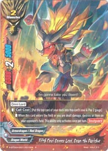 Fifth Omni Dragon Lord, Drum the Punisher - Evolution & Mutation - Future Card BuddyFight card