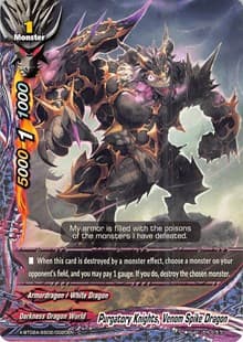Purgatory Knights, Venom Spike Dragon - Evolution & Mutation - Future Card BuddyFight card