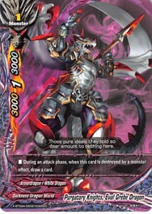 Purgatory Knights, Eval Grebe Dragon - Evolution & Mutation - Future Card BuddyFight card