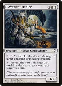 D'Avenant Healer - Time Spiral - Magic: The Gathering card