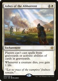 Ashes of the Abhorrent - Ixalan - Magic: The Gathering card