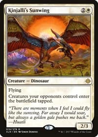 Kinjalli's Sunwing - Ixalan - Magic: The Gathering card