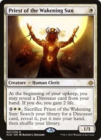 Priest of the Wakening Sun - Ixalan - Magic: The Gathering card