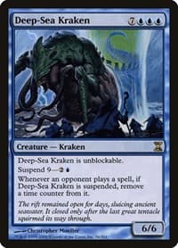 Deep-Sea Kraken - Time Spiral - Magic: The Gathering card