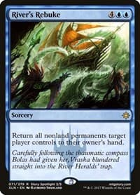 River's Rebuke - Ixalan - Magic: The Gathering card
